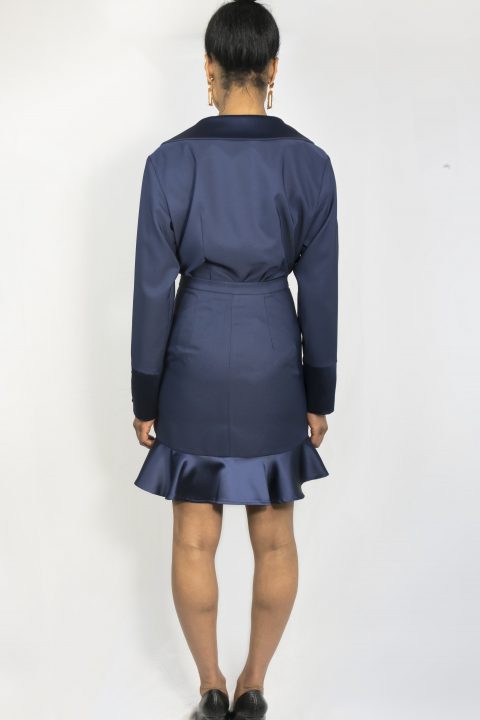 Sapphire Skirt Coordinate 'back view'